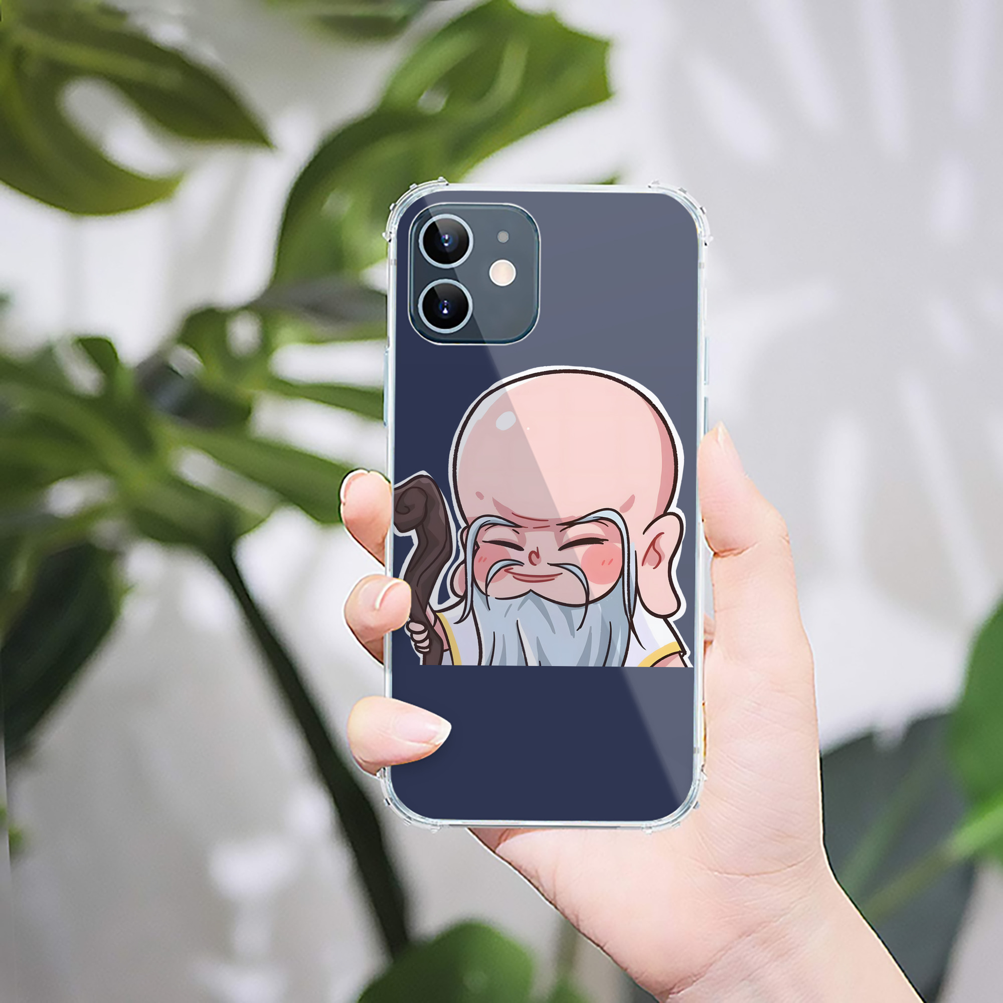 （画像用） Ne Zha 2 ナタ 魔童の大暴れ 【iPhone 12シリーズ対応】透明スマホケース（クリアソフトケース）
